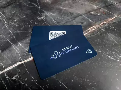 Цифровые визитки SPRUT Gaming с индивидуальным дизайном
