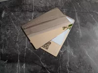 NFC-визитка из металла (Silver mirror)